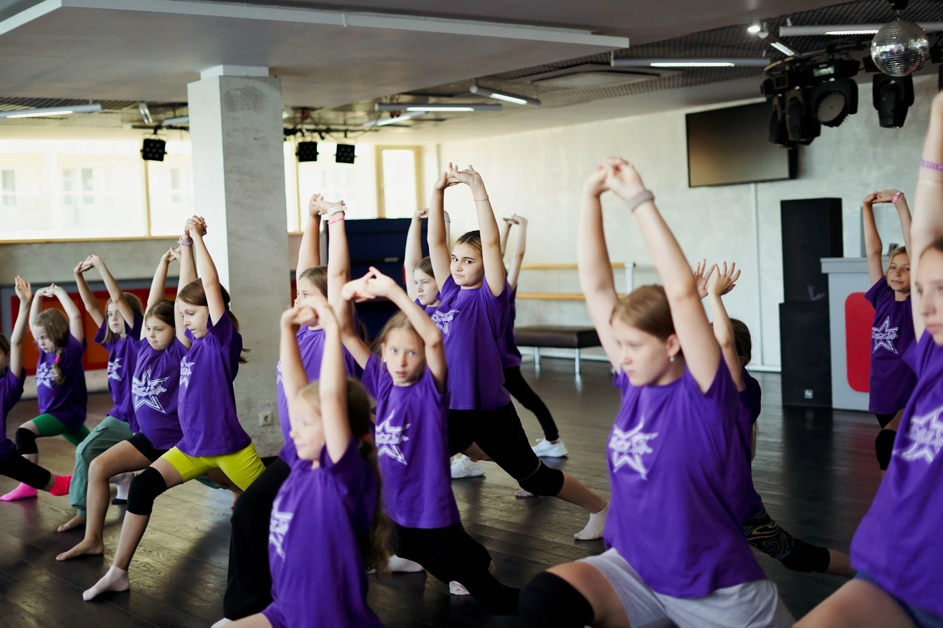 Занятие танцами