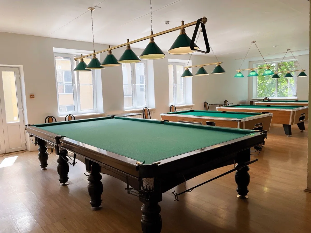 Бильярдная — досуг между тренировками