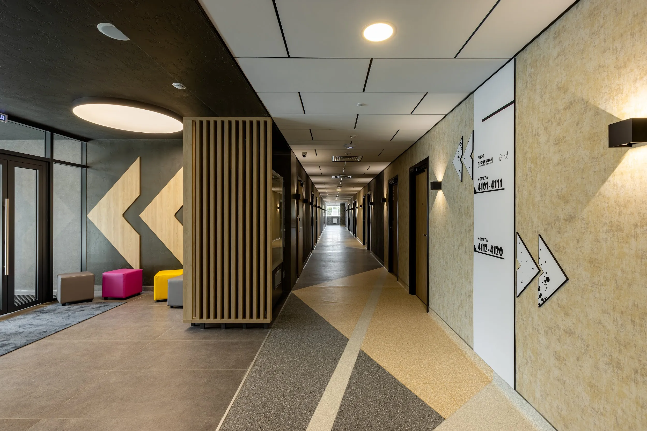 Номер с двухъярусными кроватями — вид сверху